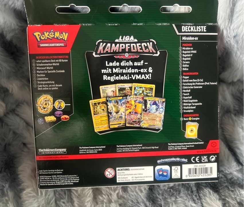 Pokemon - Liga Kampf Deck - Miraidon ex - DEUTSCH in Kettig