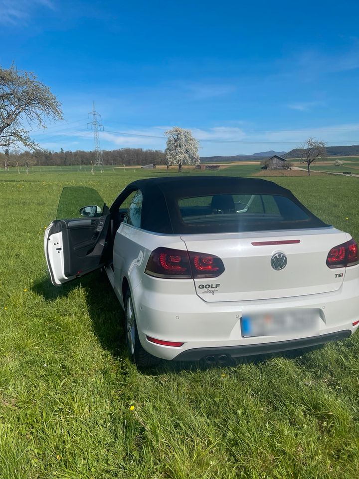 VW Golf Cabrio / guter Zustand - Scheckheft gepflegt in Rottenburg am Neckar