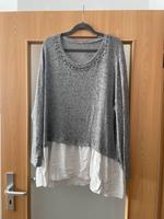 Pullover mit Perlen und weißen Schößchen Niedersachsen - Isernhagen Vorschau