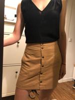 H&M Minirock, Lederoptik, XS, 34, hellbraun, Reißverschluss Saarland - Neunkirchen Vorschau