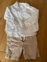 H&M Hemd Gr. 92 weiß + Hose beige kurz Gr. 86 Hochzeit Outfit Baden-Württemberg - Filderstadt Vorschau