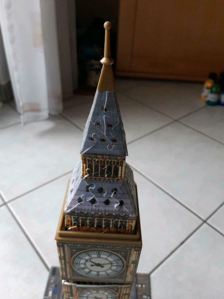 3D Puzzle von Ravensburger, Big Ben, mit Uhr in Mainz