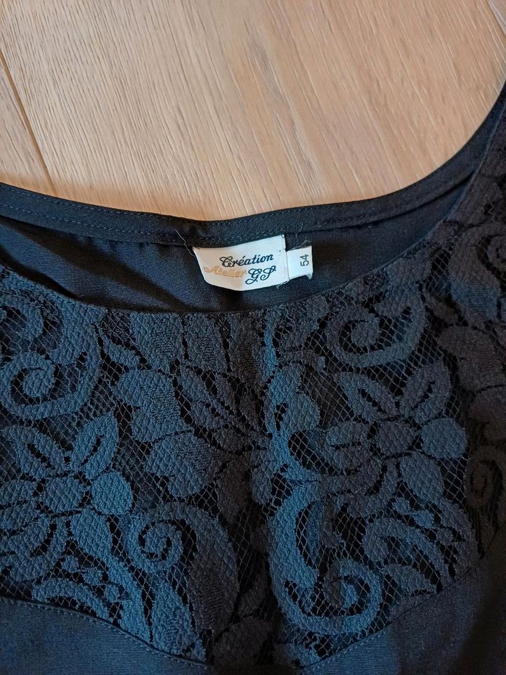 Trägerbluse Bluse Sommer edel schwarz Gr.54 7xl in Weißenburg in Bayern