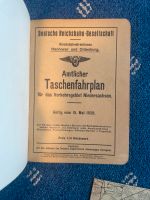 Amtlicher Taschenfahrplan 1928, Niedersachsen Nordrhein-Westfalen - Oerlinghausen Vorschau