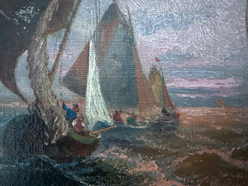 Ölgemälde Gemälde Ölbild Bild Maritim Dänemark in Harrislee