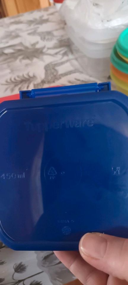 Bellevue Set 3 teilig Tupperware blau und rot Neu Ovp in Neuengörs