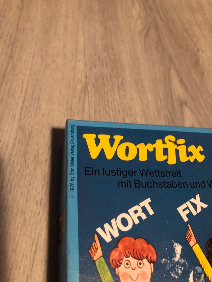 Ravensburger Wort Fix Gesellschaftsspiel 1976 in Dorsten