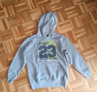 Hoodie Kapuze Tasche grau 134-140  Skate Pullover Sweatshirt München - Bogenhausen Vorschau