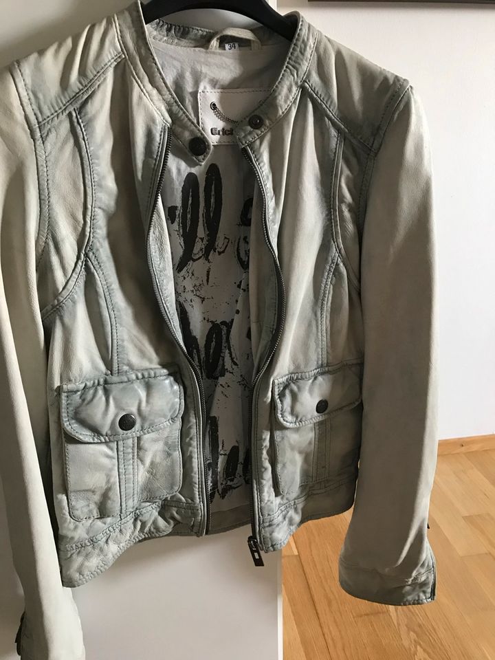 Rich & Royal Lederjacke Größe 34 wie NEU in Oberhausen-Rheinhausen