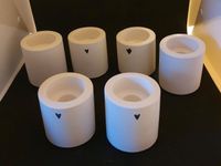 Kerzenhalter aus Raysin für Teelicht oder Stabkerze Nordrhein-Westfalen - Marienmünster Vorschau