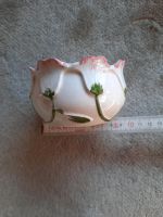 2 kleine Schalen Übertöpfe 5 cm hoch Italien Lotusblüten Nordrhein-Westfalen - Leverkusen Vorschau