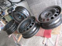 4 Stahlfelgen 6x16 ET 50 LK 5x112. Audi A3, VW Touran, Golf V/VI Hessen - Fränkisch-Crumbach Vorschau