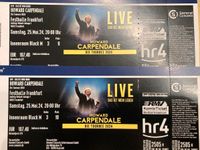 2 Howard Carpendale Tickets Saarland - Schmelz Vorschau