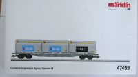 Märklin HO 47459 SBB Containertragwagen Sgnss OVP und Neuwertig Baden-Württemberg - Leingarten Vorschau