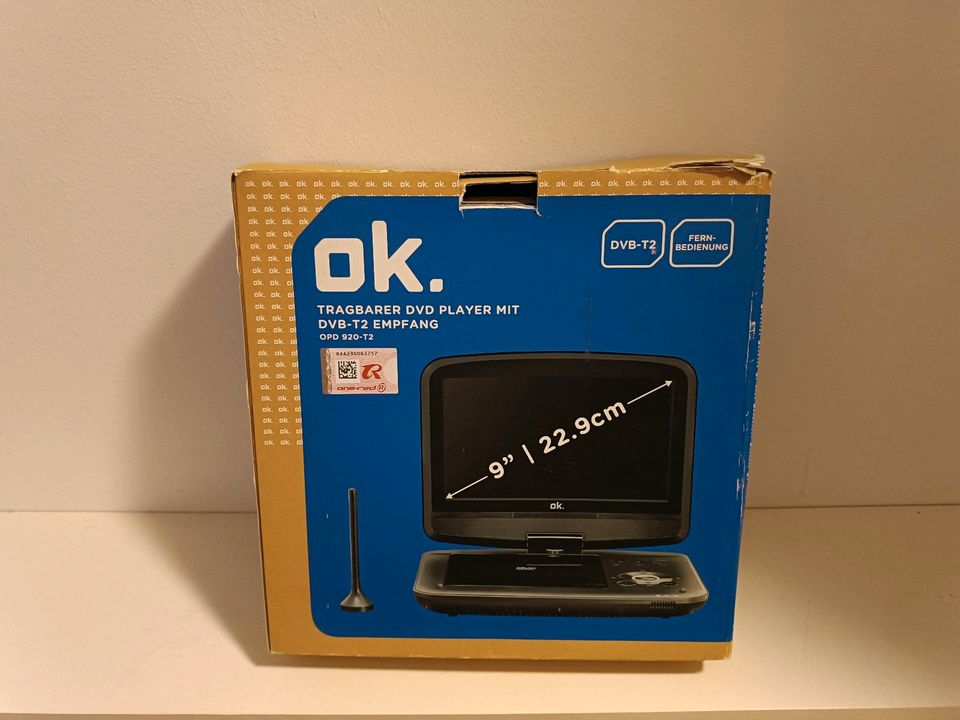DVD Player tragbar mit DVB-T T2 Empfang in Seesen