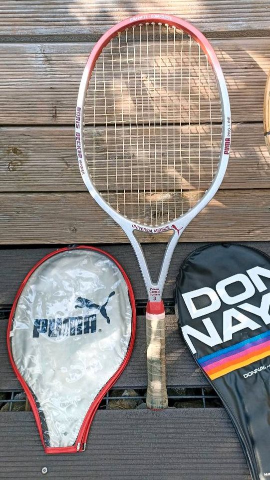 Tennisschläger Boris Becker Winner Tasche Adidas Vintage squash in Herne