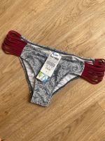 Neue, unbenutzte Bikini Hose grau weiß weinrot Niedersachsen - Winsen (Luhe) Vorschau