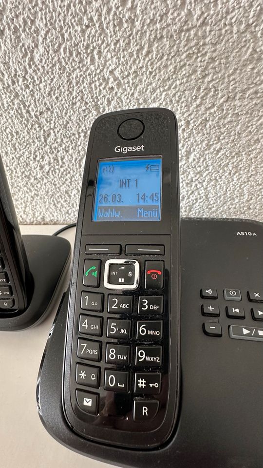 Gigaset A510A Duo Dect-Schnurlostelefon mit Anrufbeantworter in Mannheim