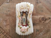 Wachsstöckl Madonna Maria Mutter Gottes, alt antik Kr. München - Unterhaching Vorschau