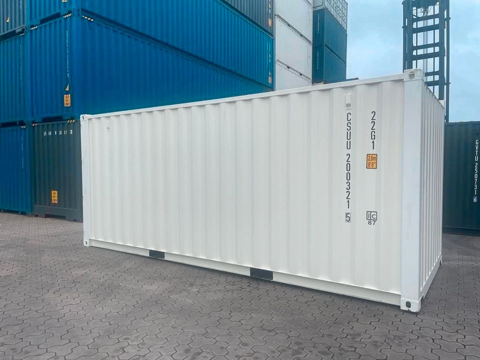 Seecontainer NEU 20Fuß & 40Fuß | Lieferung bundesweit | Lager in Duisburg