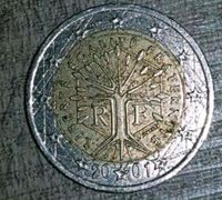 2 Euro Münze Frankreich liberte egalite fraternite 2001 Nordrhein-Westfalen - Hamm Vorschau