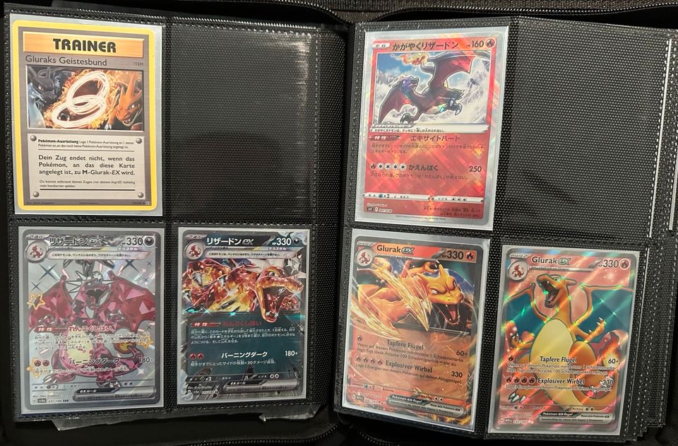 Pokémon Sammlung GLURAK/Charizard in Herten