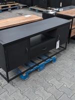 Lowboard TV Tisch 145x40 Fernsehtisch Metall Schwarz #569 220€* Nordrhein-Westfalen - Hagen Vorschau