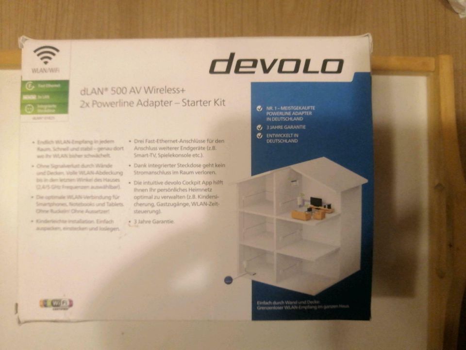devolo dlan 500 Av Wireless + Starter Kit in Norderbrarup