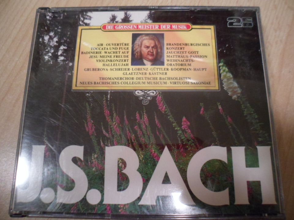 Johann Sebastian Bach - Doppel-CD in Dresden