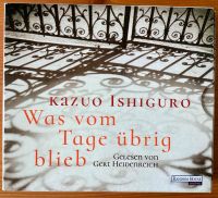 Kazuo Ishiguro: Was vom Tage übrig blieb, Hörbuch, 8 CDs Dresden - Kleinzschachwitz Vorschau