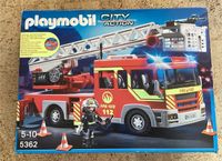 Playmobil Feuerwehr-Leiterfahrzeug mit Licht und Sound 5362 Bayern - Schwabmünchen Vorschau