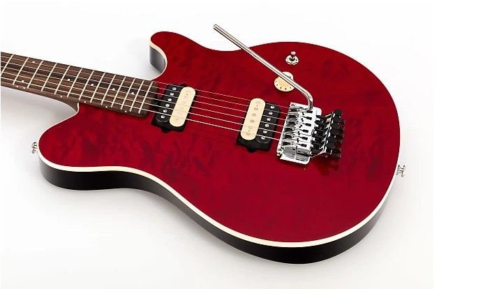 Music Man USA Axis TR - Translucent Red - Rosewood Neck Limited E in Duisburg