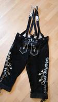 Herren Trachten Lederhose schwarz mit Stickereien Größe 48 Kr. Altötting - Altötting Vorschau