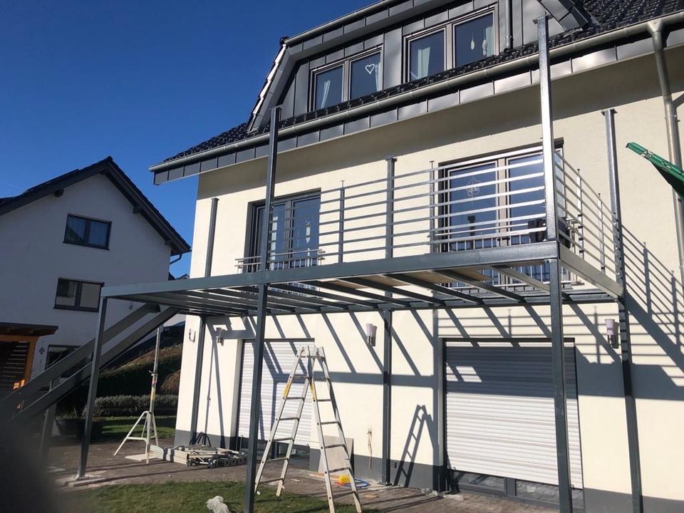 Balkonbau Anbaubalkon Vorstellbalkon Stahlbalkone mit Statik in Bremen