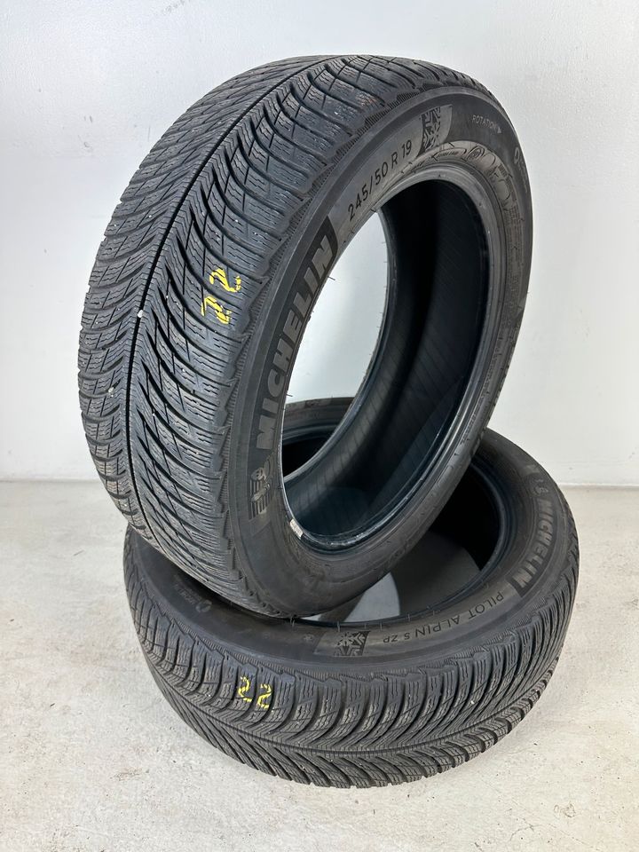 2x Michelin Pilot Alpin 5 Winterreifen 245/50 R19 105V XL RFT BMW in München