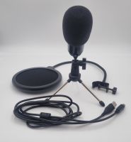 USB Mikrofon 192 kHz/24 Bit Schwarz 12€* Nordrhein-Westfalen - Vettweiß Vorschau