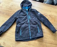 Softshell Jacke Gr.152 Schwarz/grau blau Nordrhein-Westfalen - Troisdorf Vorschau