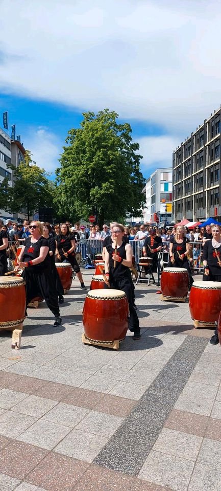 Japanisches Taiko Trommeln Montags oder Freitagsgruppe in Bielefeld