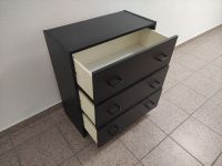 Kommode schwarz mit 3 Schubladen (Ikea) München - Maxvorstadt Vorschau