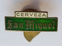 Cerveza San Miguel Spanisches Bier Alter Pin Anstecker Button Baden-Württemberg - Leonberg Vorschau