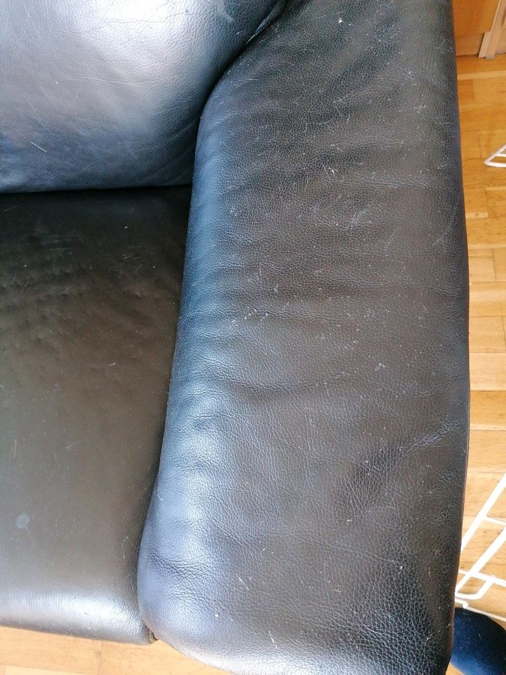 Echtleder Couch in Pfreimd