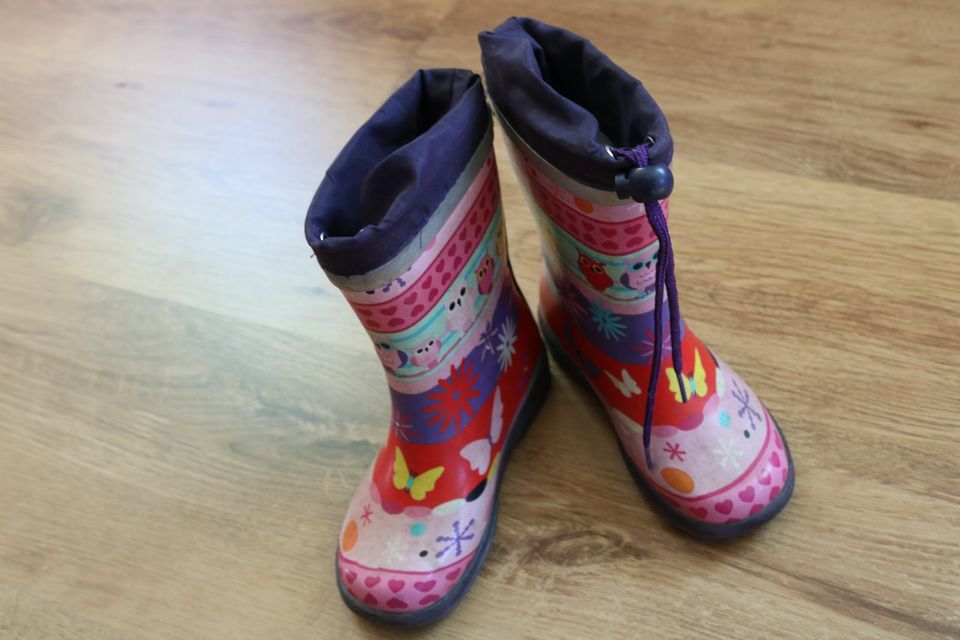 Gummistiefel Mädchen Gr. 25 Schuhe Kindergarten Matsch in Neugersdorf