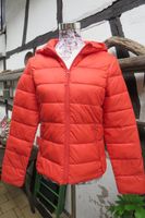 Outerwear leichte Übergangs-Stepp Jacke orange-rot Kapuze 36/S Nordrhein-Westfalen - Leverkusen Vorschau