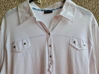 Weißes Baumwoll Shirt, Größe 48, Gerry Weber Nordrhein-Westfalen - Hagen Vorschau