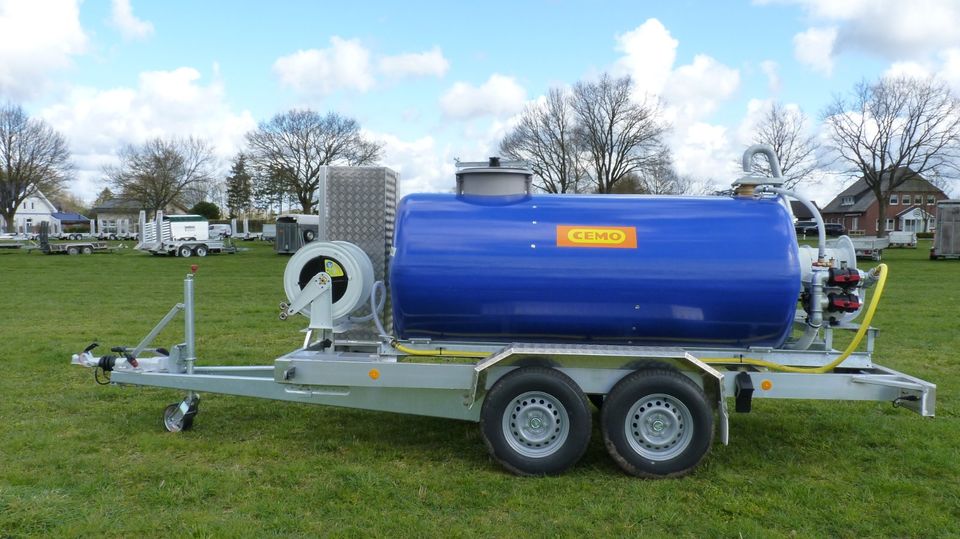 ⭐ BAOS Voll Aluminium Bewässerungsanhänger Wasserwagen Wasserfass Anhänger Wassertankanhänger Weidefass Bewässerungssystem Bewässerung in Großenkneten
