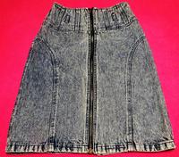 JEANSROCK, MINIROCK, Gr. 34 -NEU !- m.lg. Reißverschluß + Schlitz Sachsen - Chemnitz Vorschau