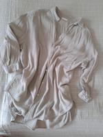 Musselin Bluse beige Einheitsgröße Nordrhein-Westfalen - Burscheid Vorschau