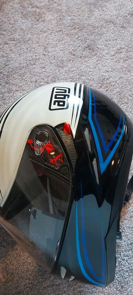 AGV Motorrad Helm S4 SV mit Tasche in Geilenkirchen