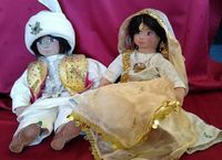 Pakistan Puppen Deko Handarbeit Brautpaar Bayern - Illertissen Vorschau