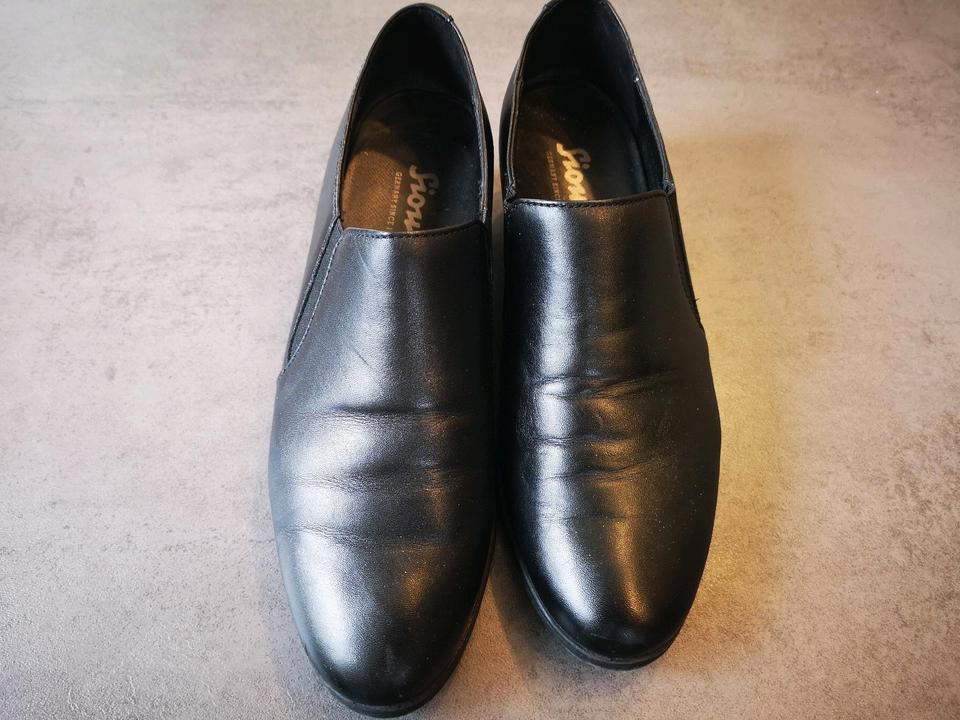 Halbschuhe, Marke Sioux,  Uniform Schuhe Flugbegleiter in Windhagen